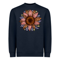 Navy usa flag camouflage leopard sunflower Heavyweight Sweatshirt - Artiststas
