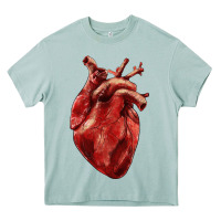 Arona Anatomical heart Heavy Core Tee - RanaPortraitStore