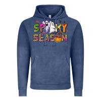 Vintage Denim spooky season Vintage Hoodie - AdoDesignShop