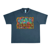 Midnight Navy hot girl summer Urban Heavy Tee - Artiststas