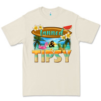 Bone tanned and tipsy Premium Tee - texasbilliewilder