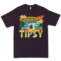 Plum tanned and tipsy Premium Tee - texasbilliewilder