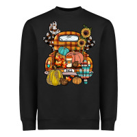 Black farm truck,fall Heavyweight Sweatshirt - JahusDesignShop