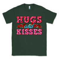 Sports Green hugs and kisses valentines Classic Tee - AdoDesignShop