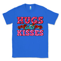 True Royal hugs and kisses valentines Classic Tee - AdoDesignShop