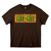 Chocolate Brown Western St. Patrick's Day One Lucky Teacher Heavy Core Tee - Artiststas