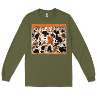 Army Green cowhide dripping glitter tumbler Long Sleeve Tee - Jasminsmagicworld