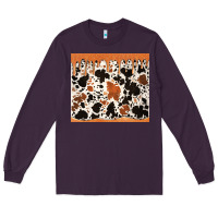 Cowhide Dripping Glitter Tumbler Long Sleeve Tee | Teevron