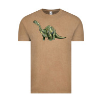 Vintage Coffee dinosaur brontosaurus Vintage Tee - Artiststas