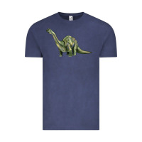 Vintage Denim dinosaur brontosaurus Vintage Tee - Artiststas