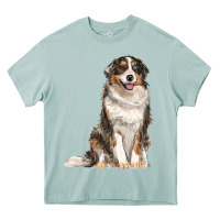 Arona Australian shepherd Heavy Core Tee - RanaPortraitStore
