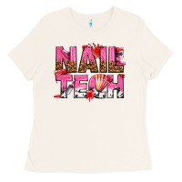 Bone nail tech Ladies Tee - texasbilliewilder