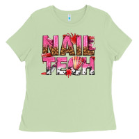 Matcha nail tech Ladies Tee - texasbilliewilder