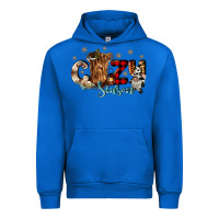 Cobalt cozy season Urban Hoodie - CowGirlArtShop