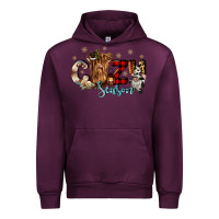 Mauve Wine cozy season Urban Hoodie - CowGirlArtShop