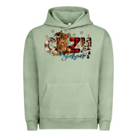 Pigment Oil Green cozy season Urban Hoodie - CowGirlArtShop