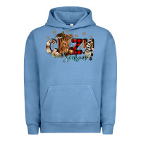 Pigment Pebble Blue cozy season Urban Hoodie - CowGirlArtShop