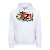 White cozy season Urban Hoodie - CowGirlArtShop