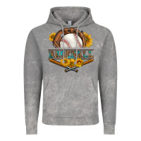Cloud Rock western baseball with sunflower Vintage Hoodie - BundleAndBundleShop