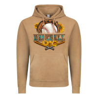 Vintage Camel western baseball with sunflower Vintage Hoodie - BundleAndBundleShop
