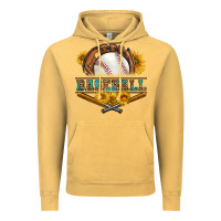 Vintage Mustard western baseball with sunflower Vintage Hoodie - BundleAndBundleShop