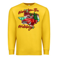 Lemon home for the holidays texas Premium Sweatshirt - BarkalooDesign