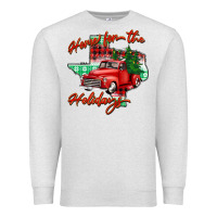 Oatmeal Heather home for the holidays texas Premium Sweatshirt - BarkalooDesign
