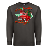 Smoke home for the holidays texas Premium Sweatshirt - BarkalooDesign
