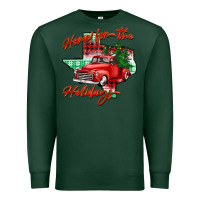 Sports Green home for the holidays texas Premium Sweatshirt - BarkalooDesign