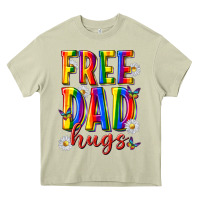 Mossy free dad hugs Heavy Core Tee - texasbilliewilder