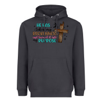 Smoke he has taken my brokenness and turned it into my p Heavyweight Hoodie - Artiststas