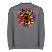 Storm tie dye leopard sunflower Heavyweight Sweatshirt - Artiststas