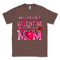 Chestnut My Favorite Valentine Calls Me Classic Tee - CowhideDigitalArt
