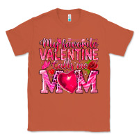 Copper My Favorite Valentine Calls Me Classic Tee - CowhideDigitalArt