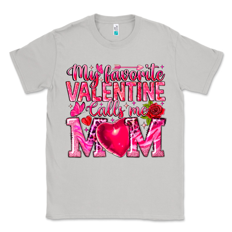 My Favorite Valentine Calls Me Classic Tee by CowhideDigitalArt | Teevron
