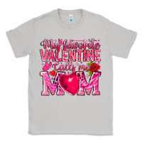 Moon Dust My Favorite Valentine Calls Me Classic Tee - CowhideDigitalArt