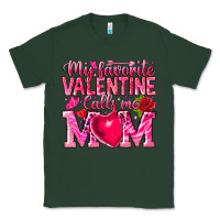 Sports Green My Favorite Valentine Calls Me Classic Tee - CowhideDigitalArt