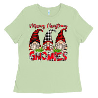 Matcha merry christmas gnomies Ladies Tee - Zillion Design Studio