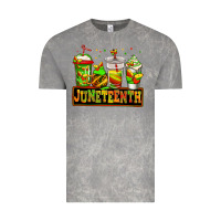 Cloud Rock juneteenth afro coffee cups Vintage Tee - Jasminsmagicworld