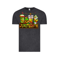 Vintage Black juneteenth afro coffee cups Vintage Tee - Jasminsmagicworld