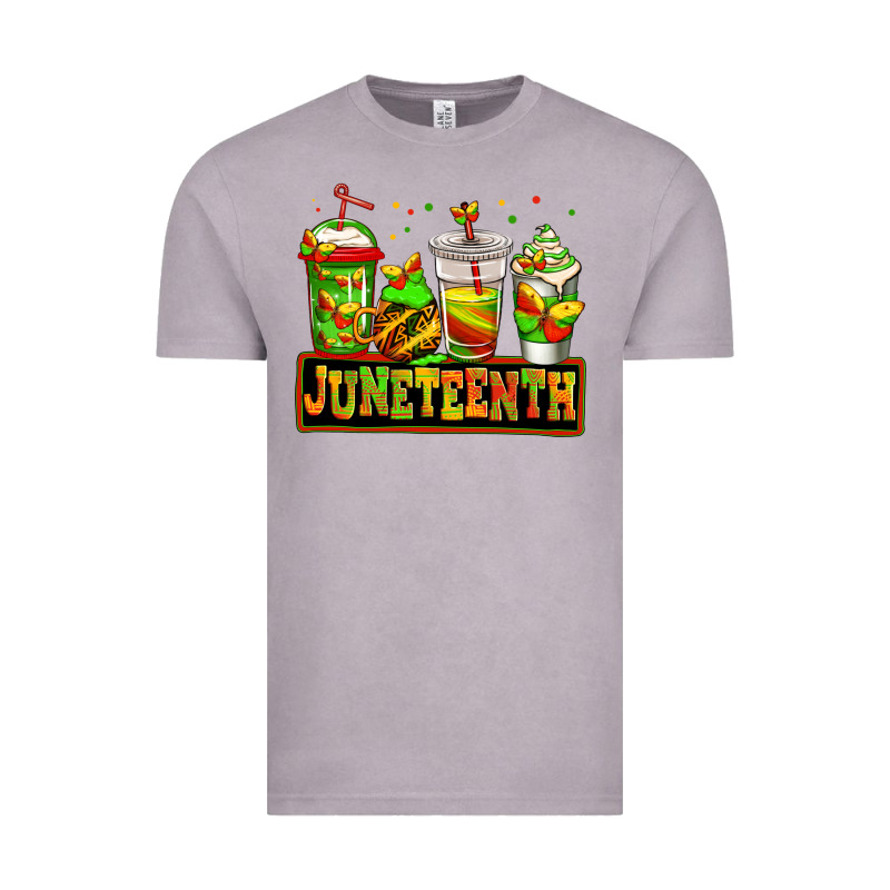 Juneteenth Afro Coffee Cups Vintage Tee by Jasminsmagicworld | Teevron
