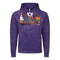 Cloud Purple happy halloween Vintage Hoodie - AdoDesignShop