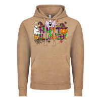 Vintage Coffee happy halloween Vintage Hoodie - AdoDesignShop