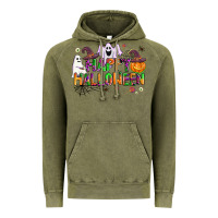 Vintage Olive happy halloween Vintage Hoodie - AdoDesignShop