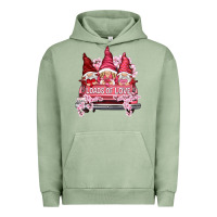 Pigment Oil Green Loads of love with flowers Valentine's Day Urban Hoodie - HowdyJamesFarm
