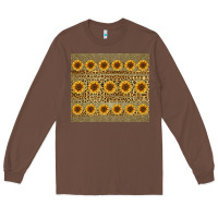 Chestnut leopard glitter sunflower tumbler Long Sleeve Tee - Jasminsmagicworld