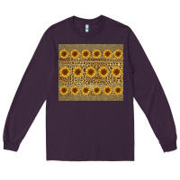 Plum leopard glitter sunflower tumbler Long Sleeve Tee - Jasminsmagicworld