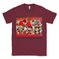 Burgundy ladybug gnomies Classic Tee - BarkalooDesign