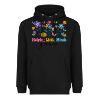 Black helping little minds grow Heavyweight Hoodie - Artiststas