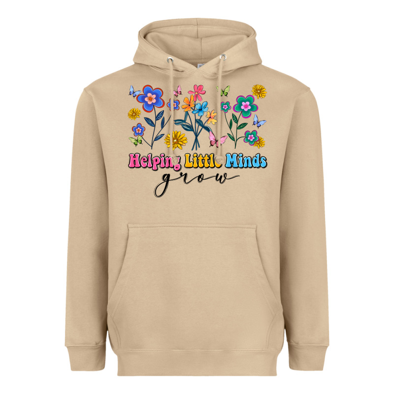Helping Little Minds Grow Heavyweight Hoodie by Artiststas | Teevron